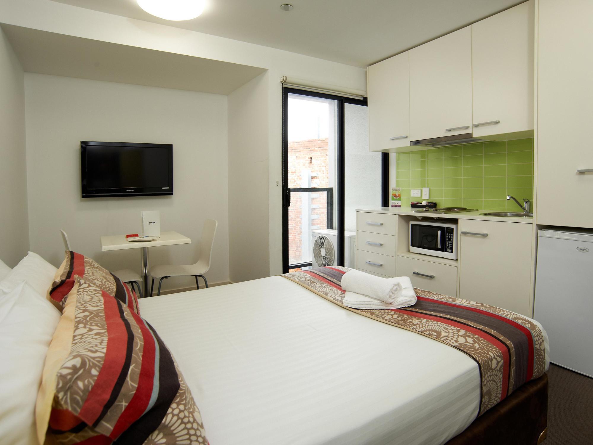 ซิตี้ เอดจ์ อพาร์ตเมนต์ โฮเต็ล นอร์ท เมลเบิร์น Aparthotel ภายนอก รูปภาพ